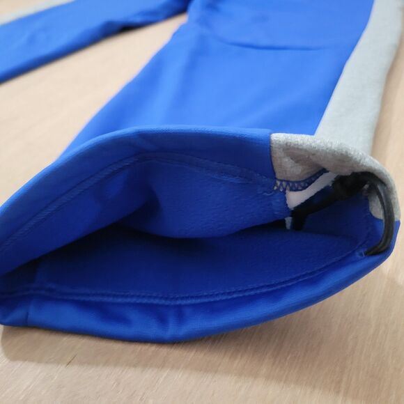 Nike Therma-fit Fleece Sweatpants Size Large Men's Gray & Blue Nike Swoosh Logo - Picture 6 of 16